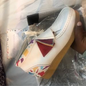 Wallabee boot white combi (BRAND NEW)